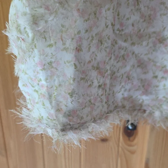 NWT $198 FOR LOVE AND LEMONS CHANIA FLORAL PRINT MINI DRESS SIZE S - Picture 8 of 10